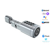 Электронный биометрический цилиндр Visit-Lock-Key с управлением через мобильное приложение